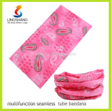 Wholesale microfiber face mask multifunction polyester bandana digital printed fabric multi scarf
